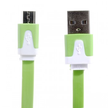 Cabo USB - Micro USB Universal Espalmado com 3 Metros